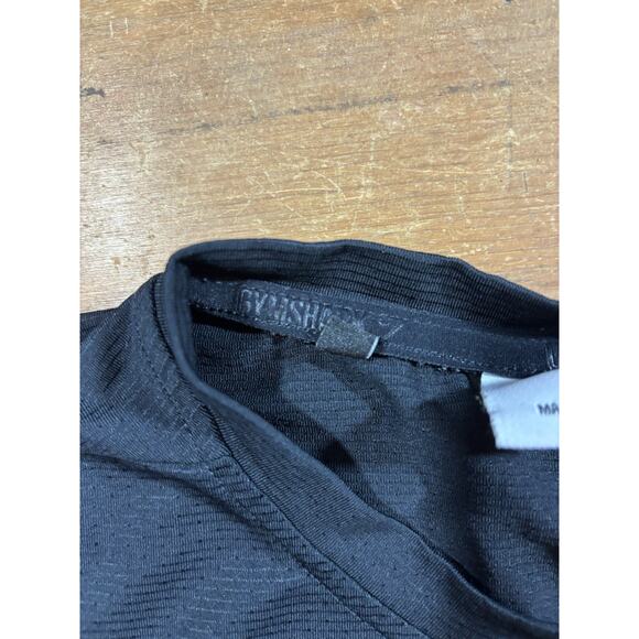 Gymshark Sleeveless Muscle Tank Men’s Small Black Lightweight Workout Top - Picture 4 of 6